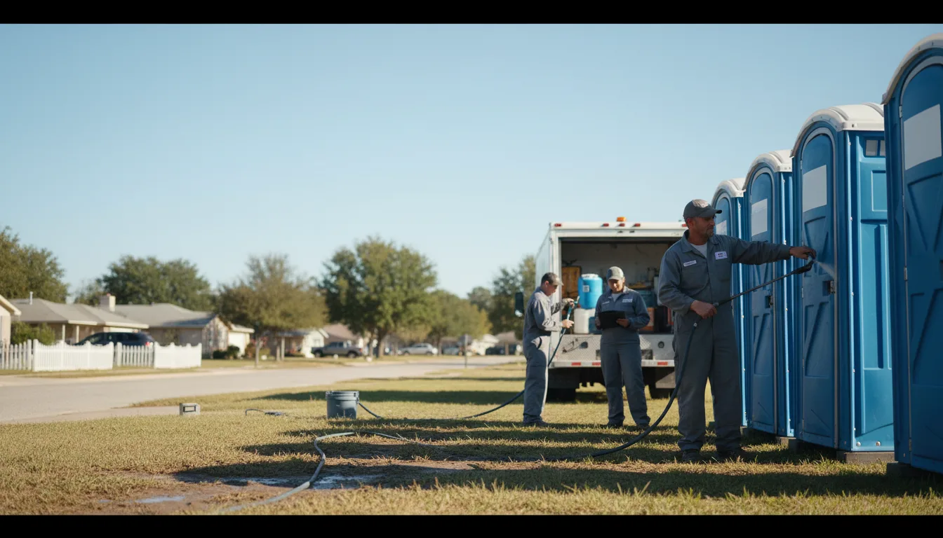 Long-Term Portable Toilet Rental in Winchester, OH near me
